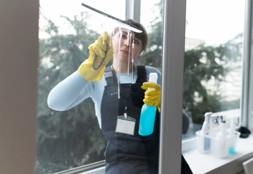 Nettoyage de vitres intérieures et extérieures à Voillecomte